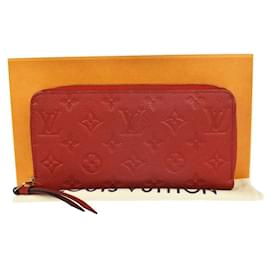 Louis Vuitton-Louis Vuitton Zippy wallet-Red