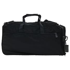 Prada-PRADA Suitcase Nylon 2way Black Auth bs7820-Black