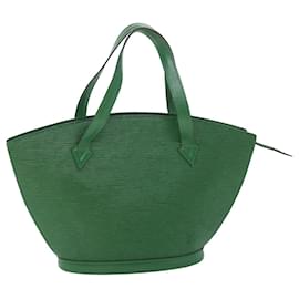 Louis Vuitton-LOUIS VUITTON Epi Saint Jacques Hand Bag Green M52274 LV Auth yk8435-Green