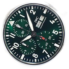 IWC-IWC Pilot's watch Chronograph 41 green Dial IW388104 Mens-Silvery