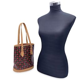 Louis Vuitton-Louis Vuitton Tote Bag Murakami Cerises-Brown