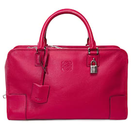 Loewe-LOEWE Amazona Bag in Red Leather - 101440-Red