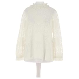 SéZane-Wrap blouse-Cream