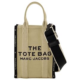 Sac cabas The Phone - Marc Jacobs - Coton - Beige Marron Beige