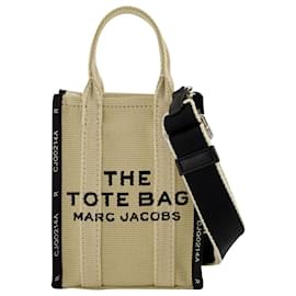 Marc Jacobs-The Phone Tote Bag - Marc Jacobs - Cotton - Beige-Beige