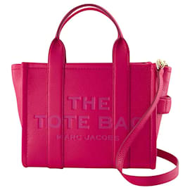Marc Jacobs-The Small Tote - Marc Jacobs - Couro - Rosa-Rosa