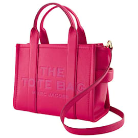 Marc Jacobs-The Small Tote - Marc Jacobs - Cuero - Rosa-Rosa