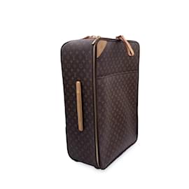 Louis Vuitton-Monogram Canvas Pegase 65 Rolling Suitcase-Brown