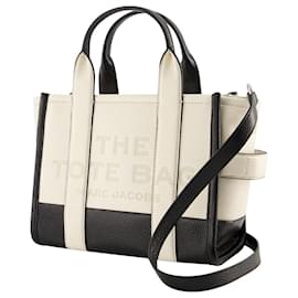 Marc Jacobs-The Small Tote - Marc Jacobs - Cuero - Marfil-Beige