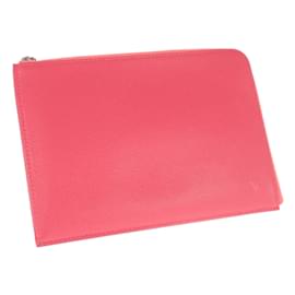 Louis Vuitton-Taurillon Zip Around Pochette Jour PM-Pink