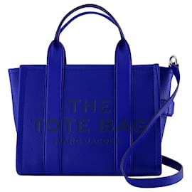 Marc Jacobs-The Small Tote - Marc Jacobs - Cuero - Azul-Azul