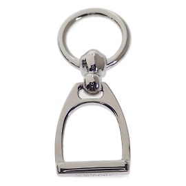 Hermès Anello Sciarpa Twilly Etrier Charm Argento