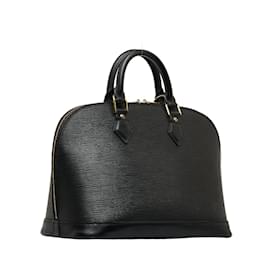 Louis Vuitton-Louis Vuitton Epi Alma PM Sac à main en cuir M52142 en bon état-Noir
