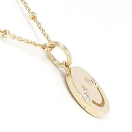 & Other Stories-10k Gold Diamond Pendant Necklace-Golden