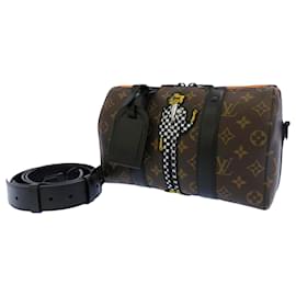 Louis Vuitton-Louis Vuitton Brown Monogram Zoom With Friends City Keepall-Brown