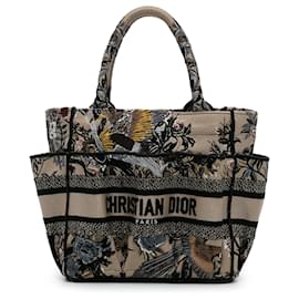 Dior-Dior Brown Small Jardin d’Hiver Catherine Tote Bag-Brown,Other