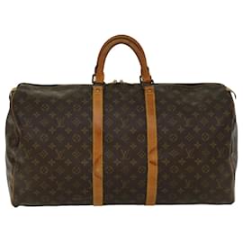 Louis Vuitton-Louis Vuitton Keepall 55-Brown