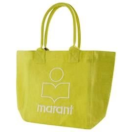 Isabel Marant-Small Yenky Shopper Bag - Isabel Marant - Cotton - Yellow-Yellow