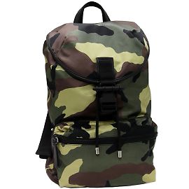 Givenchy Nylon Camo Obsedia Light Backpack Green