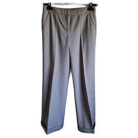 Calça Alexander Smith de lã cinza Cinza