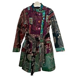 ABRIGO MUJER DESIGUAL Multicolor