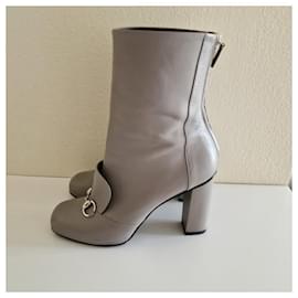 Gucci-ankle boots-Grigio