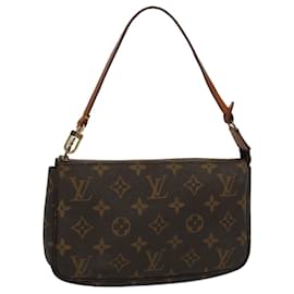 Louis Vuitton-LOUIS VUITTON Monogram Pochette Accessoires Pouch M51980 LV Auth ki3368-Monogram