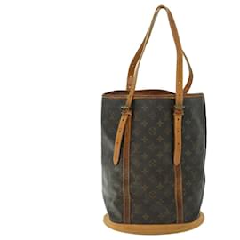 Louis Vuitton-LOUIS VUITTON Monogram Bucket GM Shoulder Bag Vintage M42236 LV Auth 52333-Monogram