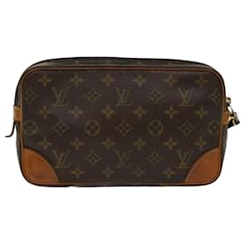 Louis Vuitton-LOUIS VUITTON Monogram Marly Dragonne GM Clutch Bag M51825 LV Auth e3957-Monogramme