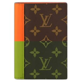 Louis Vuitton-LV passport cover new-Orange