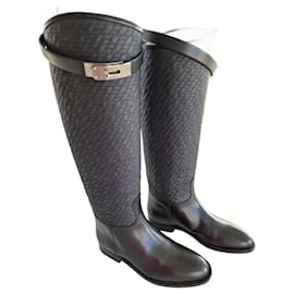 Hermès-Hermès Jumping boots-Black