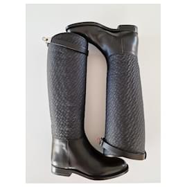 Hermès-Hermès Jumping boots-Black