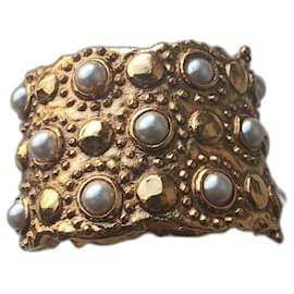 Chanel-Vintage chanel cuff-Gold hardware
