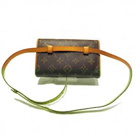 Louis Vuitton-Monogram Pochette Florentine M51855-Brown