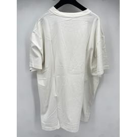 Off White-Camisetas OFF-WHITE.Internacional M Algodón-Blanco