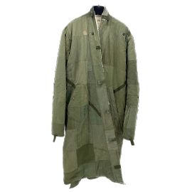 Abrigos Greg Lauren T.International M Algodón Caqui
