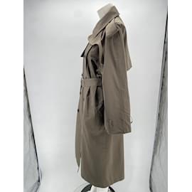 Autre Marque-MARCELA LONDON  Trench coats T.International S Cotton-Brown