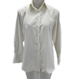 Autre Marque Bouguessa tops T.International M Algodão Branco