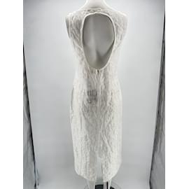 Autre Marque-NON SIGNE / UNSIGNED  Dresses T.International S Polyester-White