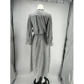 Antik Batik-ANTIK BATIK Robes T.International M Coton-Gris