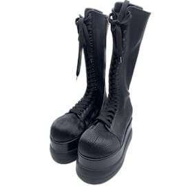 Autre Marque-SUNNEI  Boots T.eu 38 leather-Black