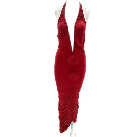 MAGDA BUTRYM Kleider T.fr 38 Polyester Rot