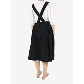 Autre Marque-Black bow-detail suspender dress - size XS-Black