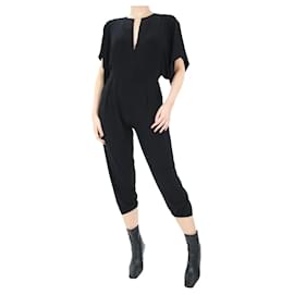 Norma Kamali-Mono elástico negro de manga corta - talla XS-Negro