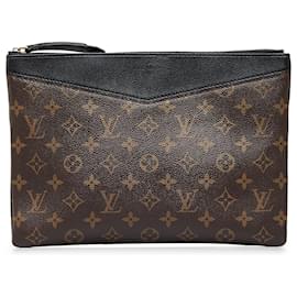 Louis Vuitton-Louis Vuitton Brown Monogram Daily Pouch-Brown