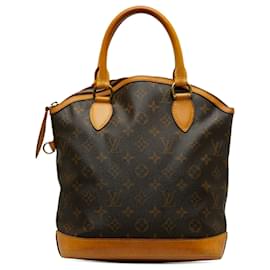 Louis Vuitton-Louis Vuitton Brown Monogram Lockit PM-Brown