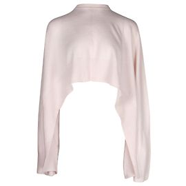 Haut châle Jil Sander en cachemire rose pastel Rose