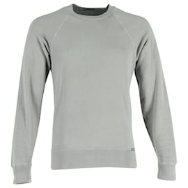 Tom Ford-Tom Ford Raglan Sweatshirt in Green Cotton-Green