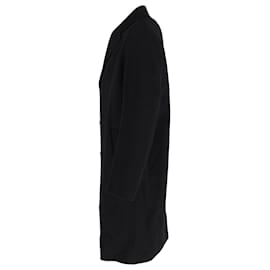 Acne-Acne Studios Chad Single-Breasted Coat In Black Wool-Black