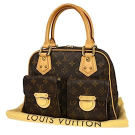 Louis Vuitton-Louis Vuitton Manhattan PM-Brown